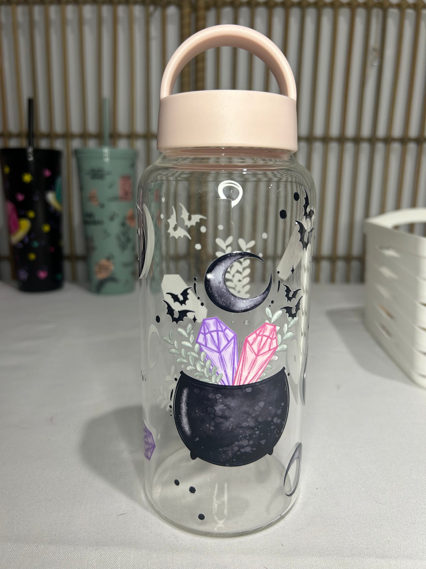 Witchy Vibes Glass Bottle