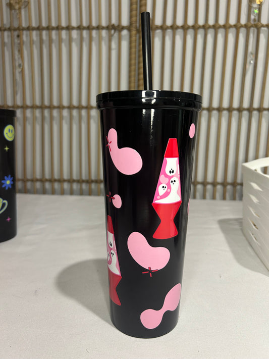 Lava Lamp Smoothie Tumbler