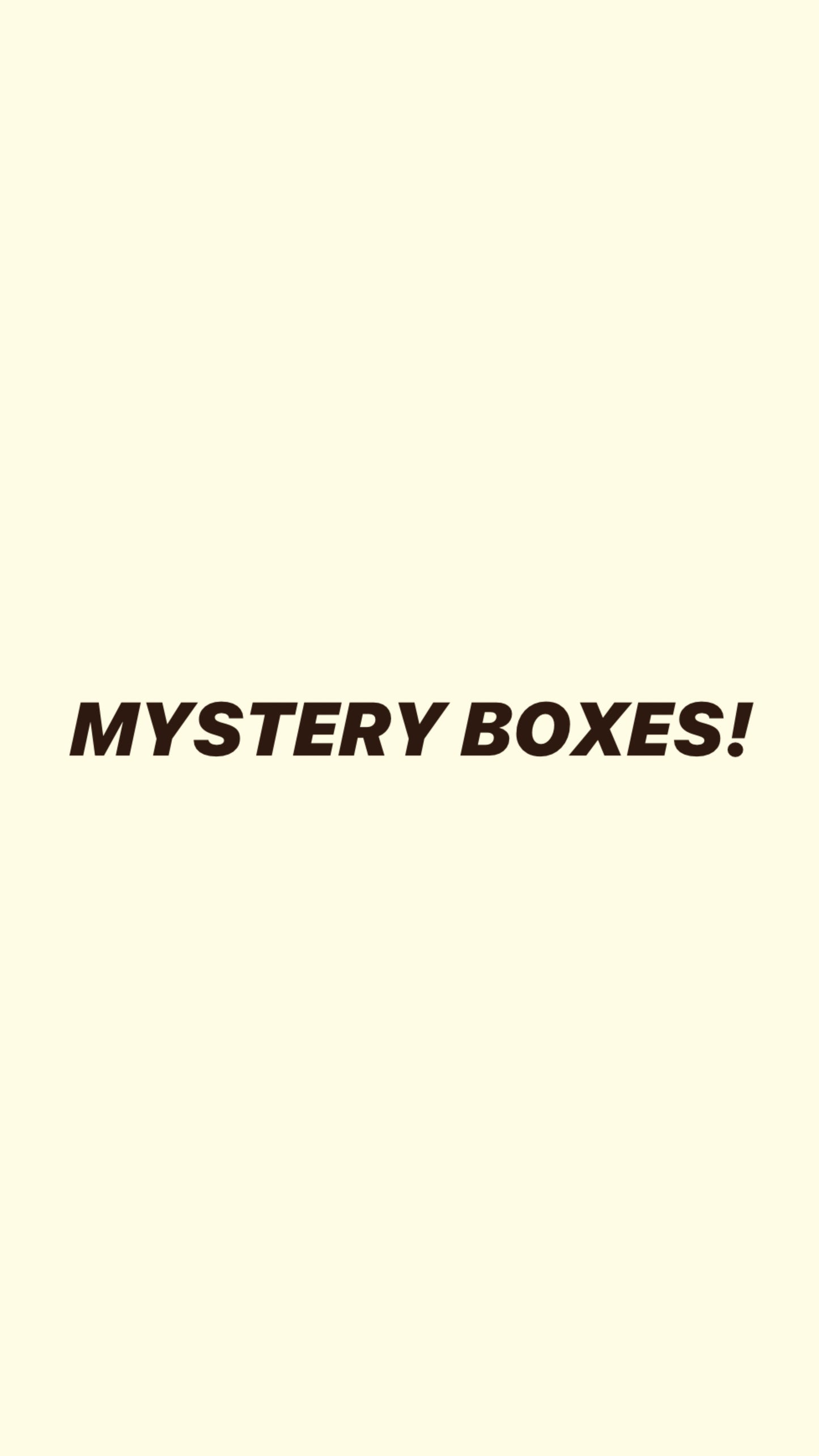 $100 Mystery Box