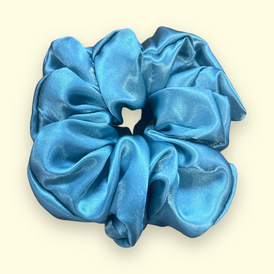 ‘Ocean’ Satin Scrunchie