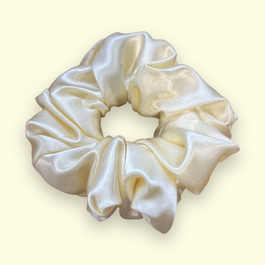 ‘Buttermilk’ Satin Scrunchie