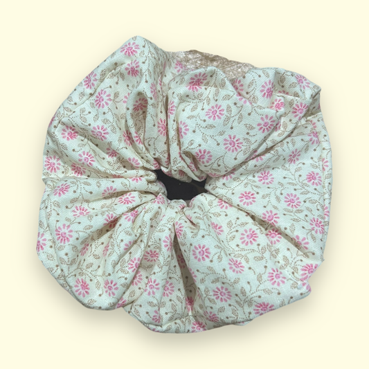 “Pink Petals” Scrunchie