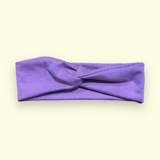 “Purple Twist” Baby Headband