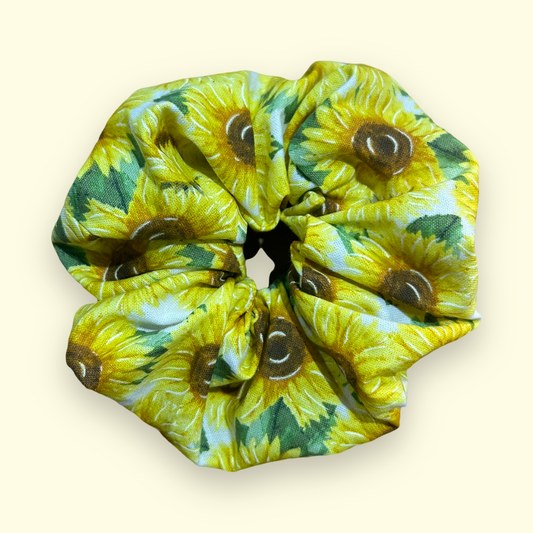 “Sunflower Power” Scrunchie