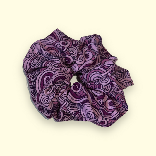 ‘Purple Medusa’ Scrunchie