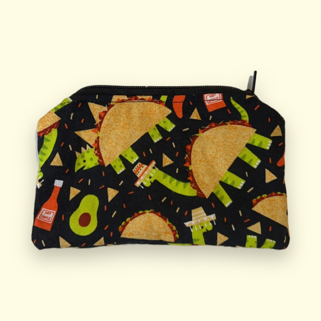 “Taco-saurus” Coin Purse