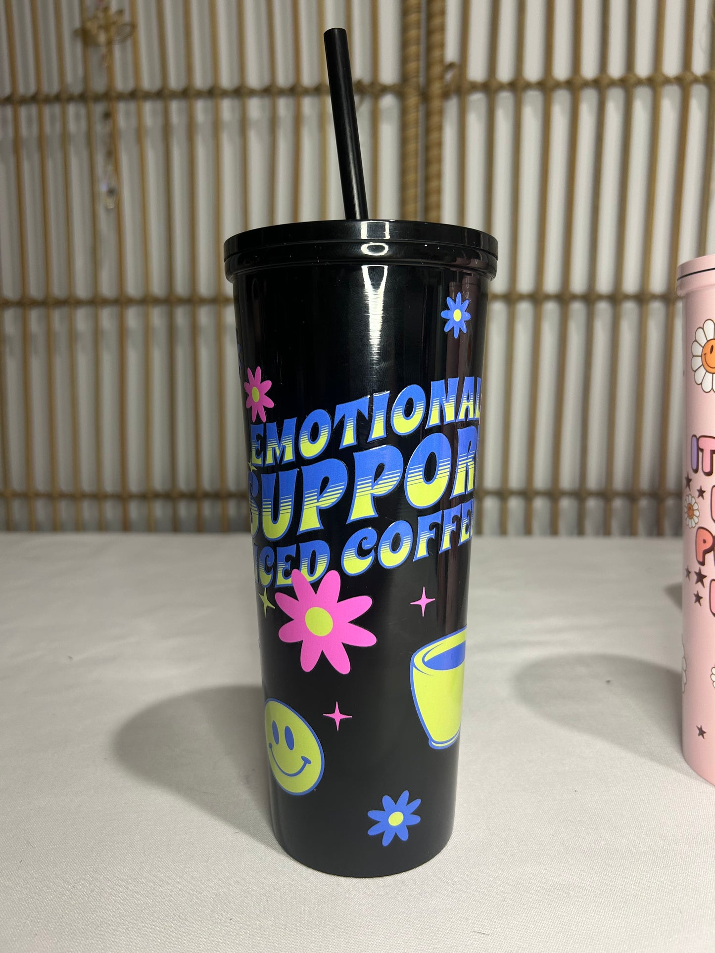 Emotional Support Smoothie Tumbler