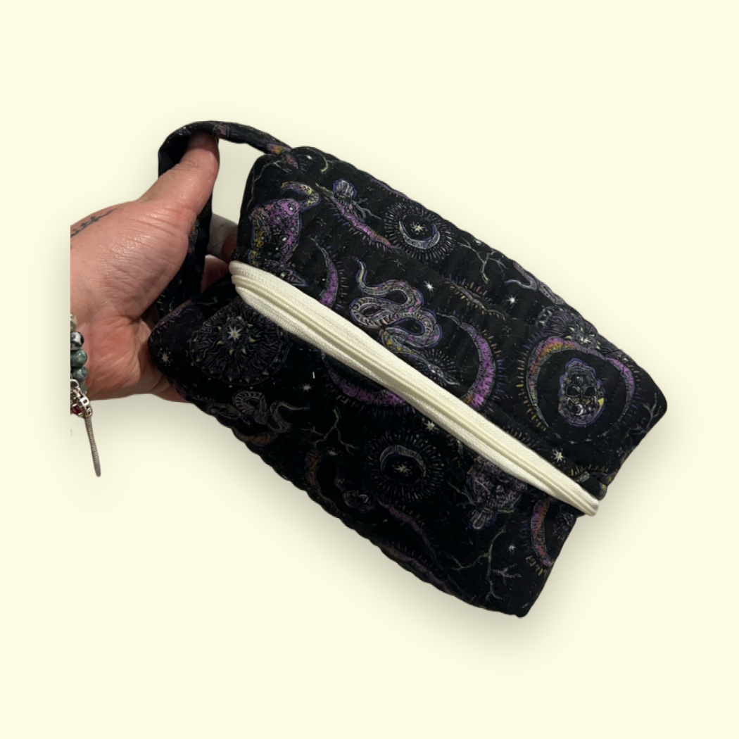 ‘Midnight’ Makeup Bag