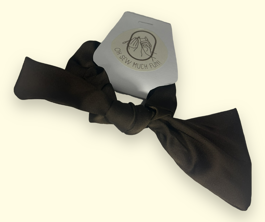 Brown ‘Sophie’ Scrunchie Bow