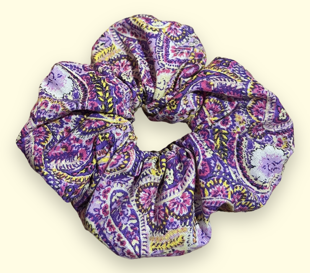 ‘Crazy Paisley’ Scrunchie